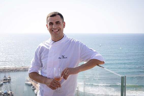 השף אוראל קמחי // צילום: חיים יוסף